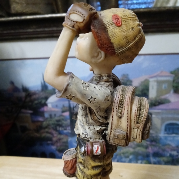 THE BEACHCOMERS COASTAL⛵🐧10.5",LIFE RESIN FIGURINE 1989 DECOR. - Picture 8 of 16